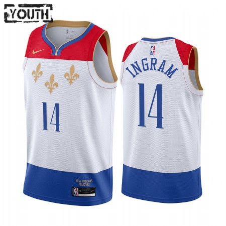Camiseta Niños New Orleans Pelicans Brandon Ingram 14 2020-21 City Edition Swingman
